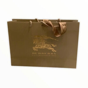 Burberry paper shopping gift bag‎ only empty​